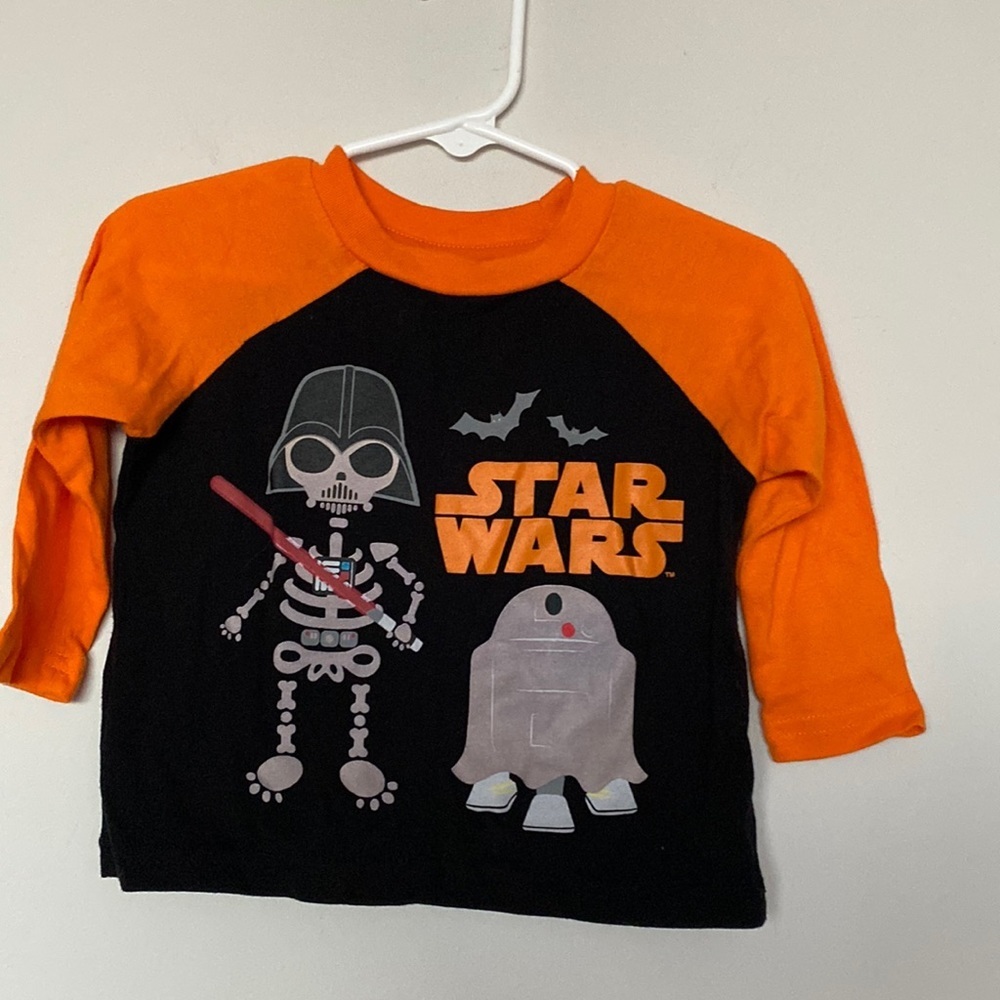 STAR Wars Halloween Shirt 12 months